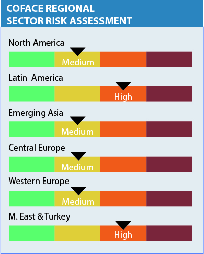 Coface Regional Sector Risk Assessment