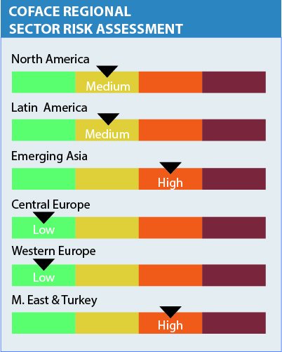 Coface Regional Sector Risk Assessment