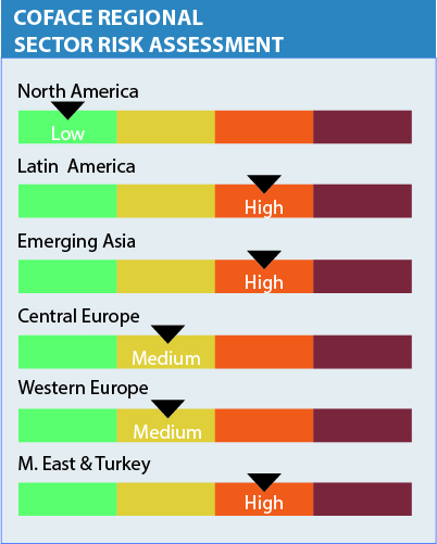 Coface Regional Sector Risk Assessment