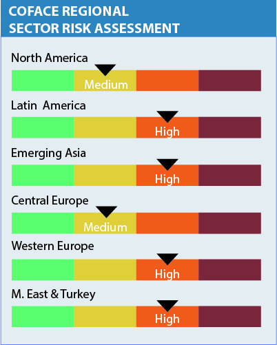 Coface Regional Sector Risk Assessment