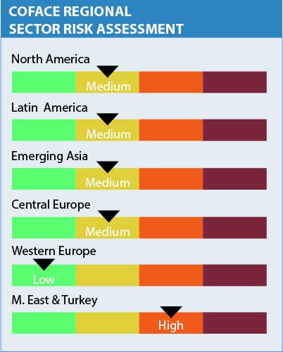 Coface Regional Sector Risk Assessment