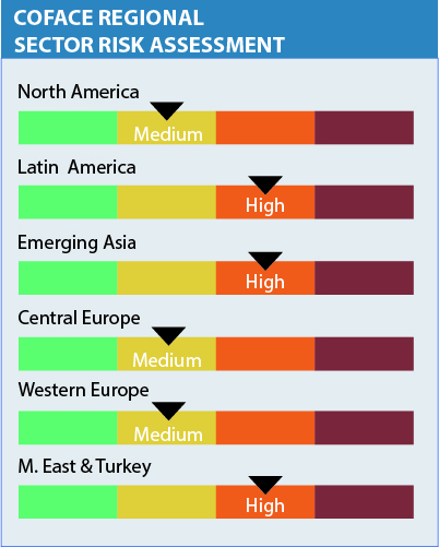 Coface Regional Sector Risk Assessment