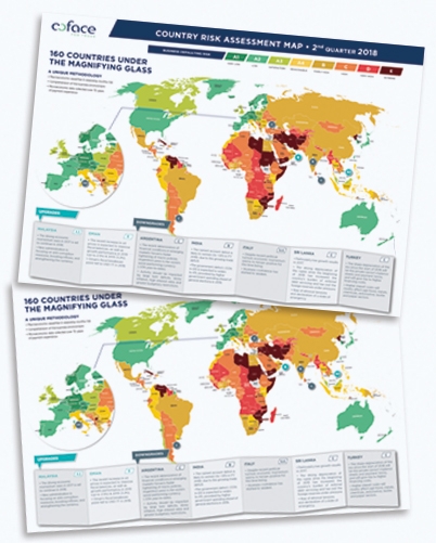 Country Risk Assessment Map - Q2 2018