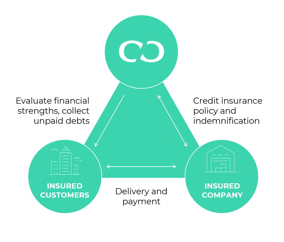 What is credit insurance diagram